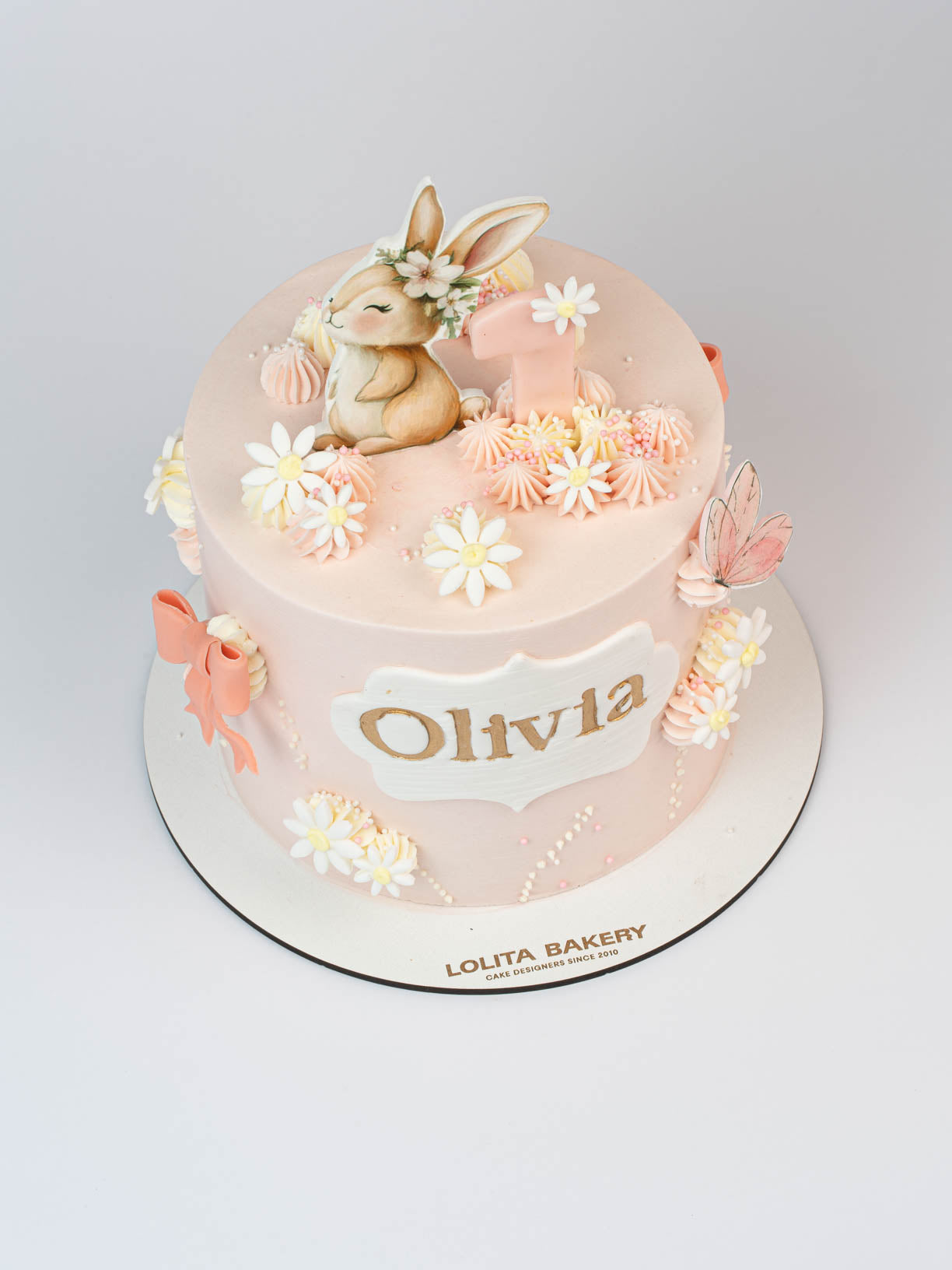 PASTEL Vegano Conejito primer año - Lolita Bakery