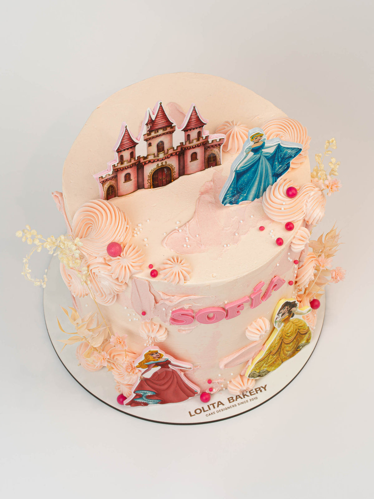 Pastel de Cumpleaños Princesas - Lolita Bakery