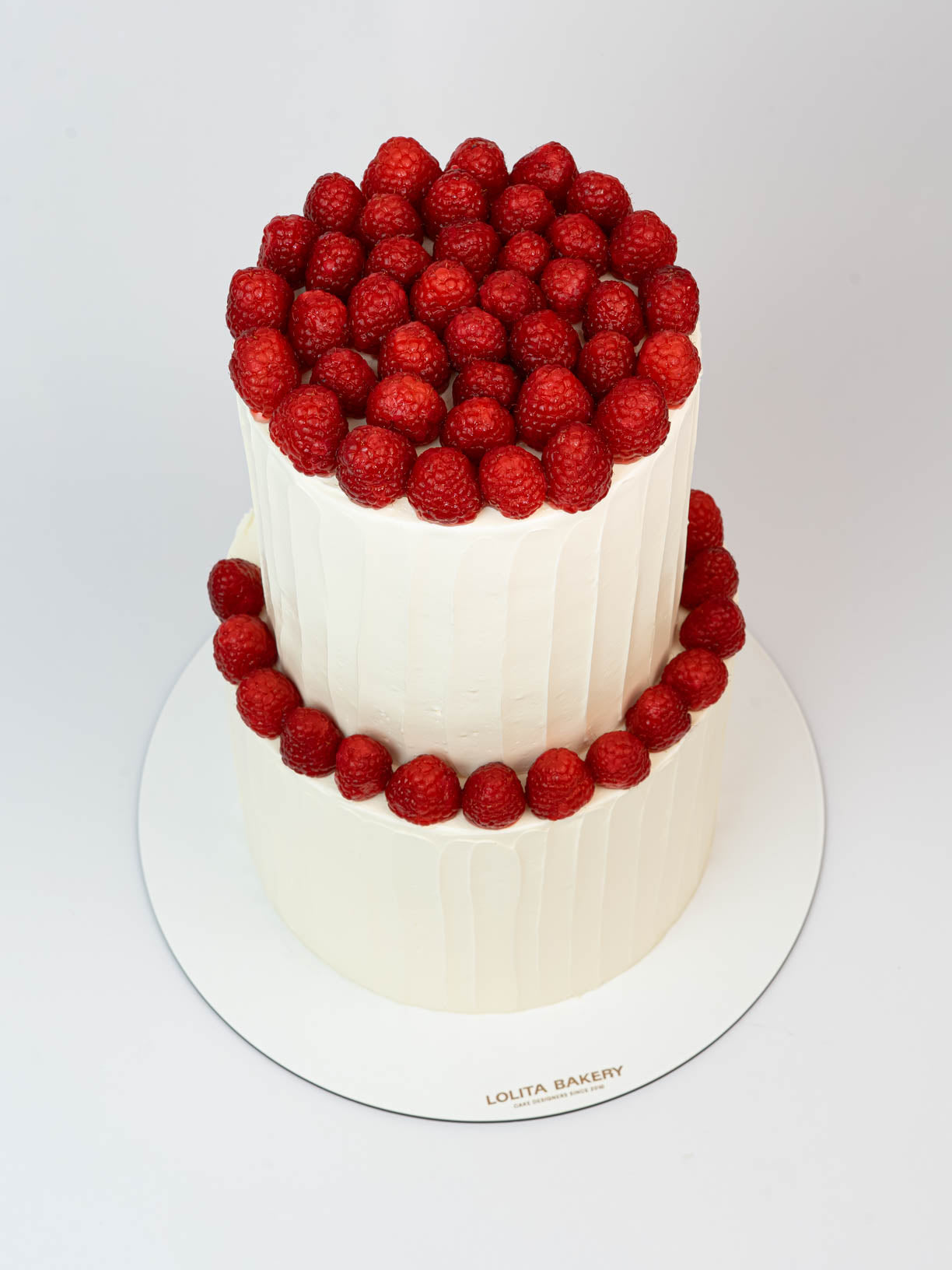 Vanilla and Raspberry Wedding Cake