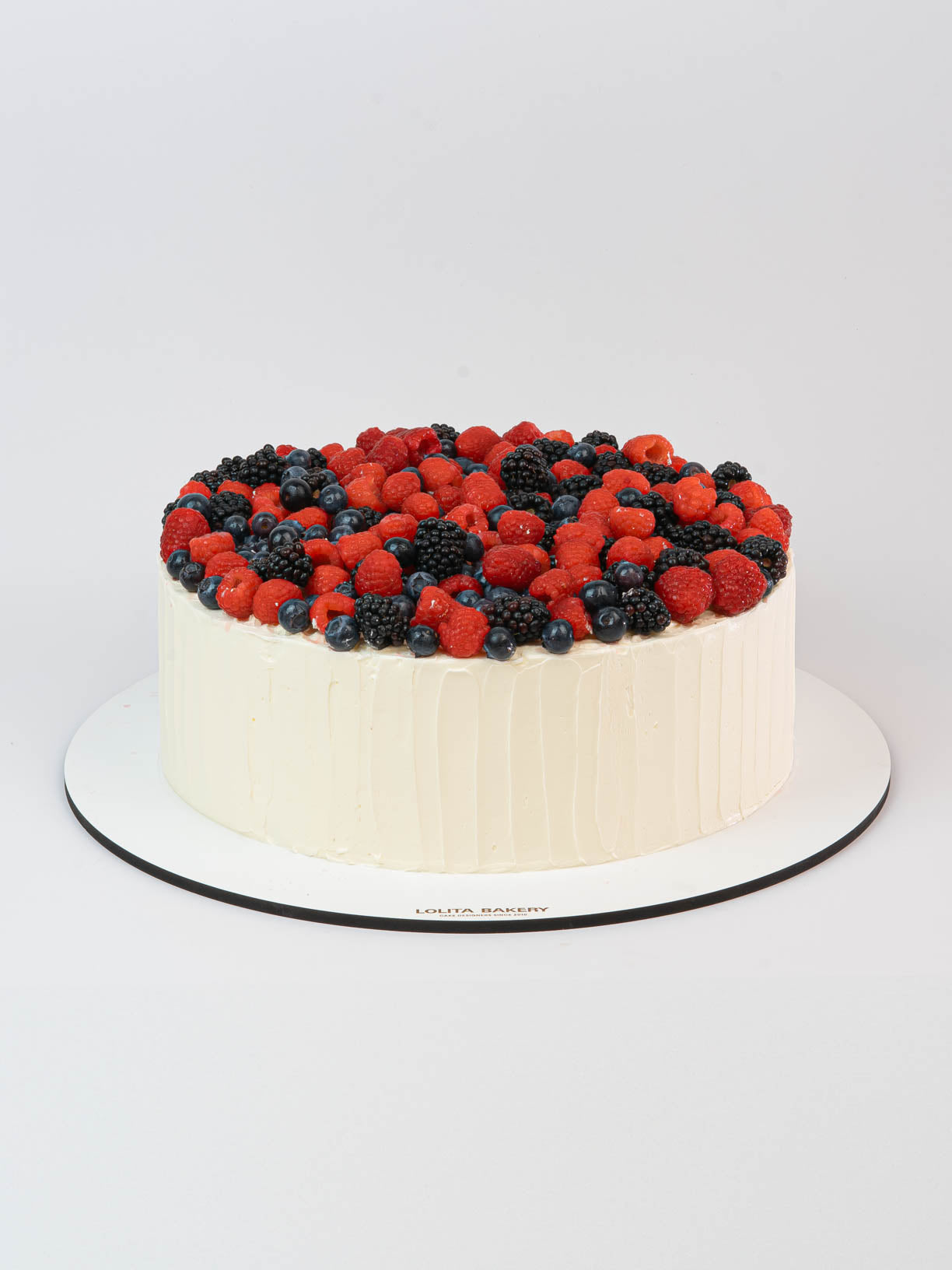 TARTA DE BODA ESTILO ITALIANO CON FRAMBUESAS - Lolita Bakery