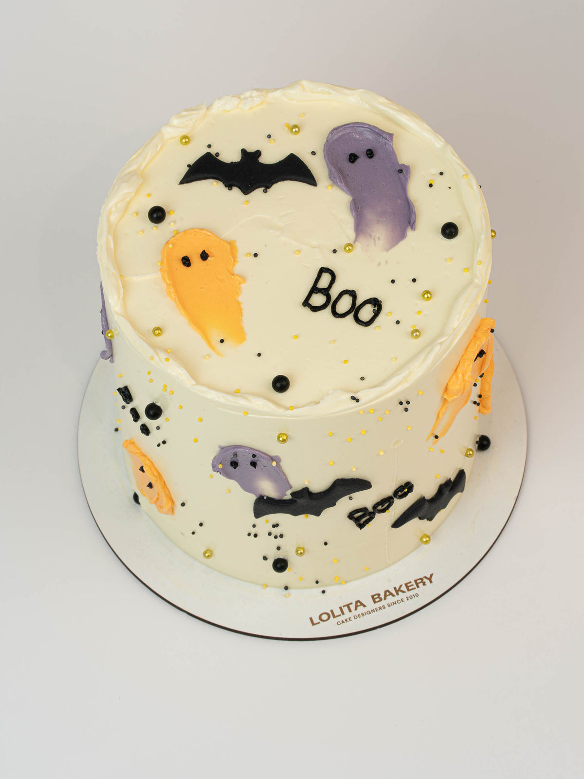 Pastel Vegano Boo! Halloween