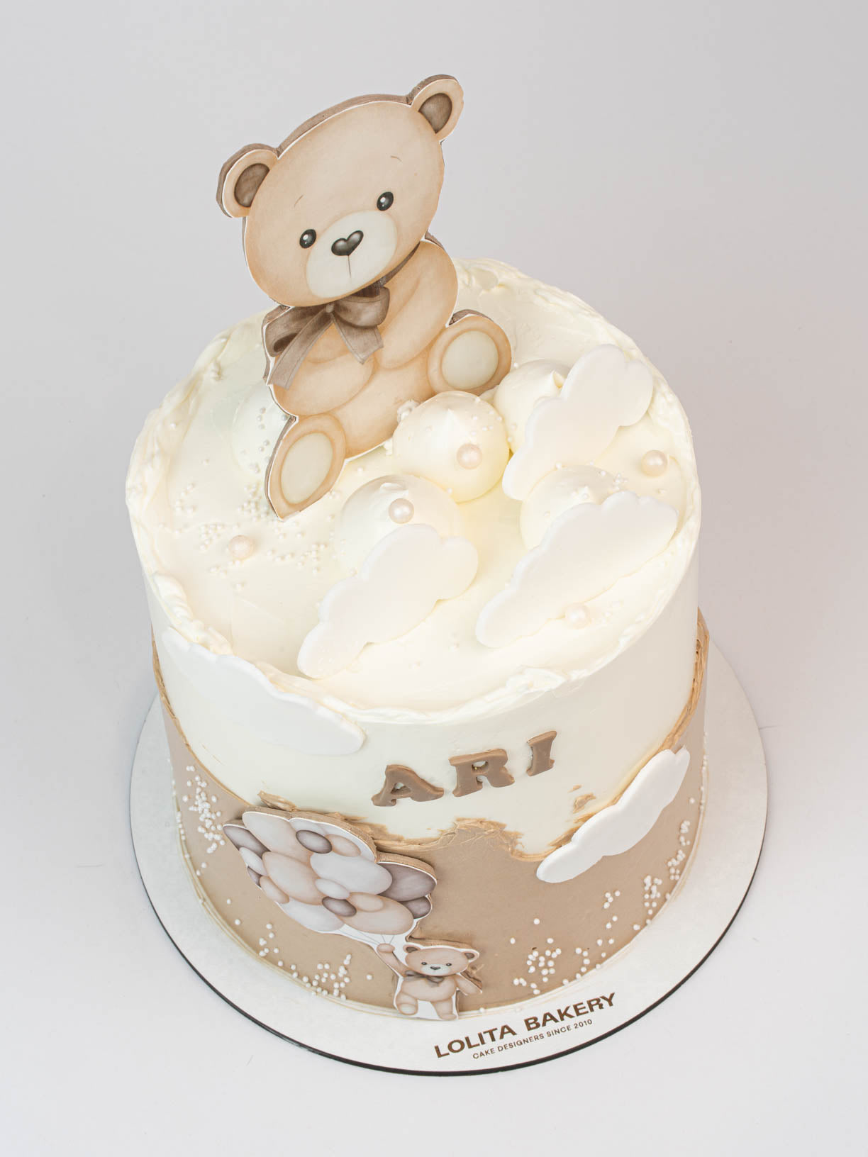 Pastel Osito Primer Cumpleaños - Lolita Bakery