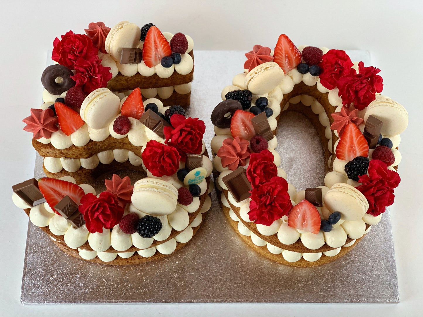 PASTEL NÚMERO (2 unidades) - Lolita Bakery