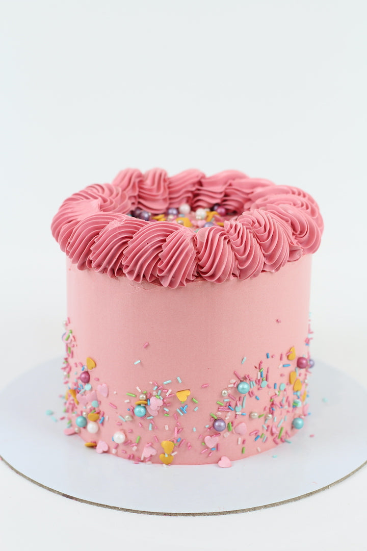 PASTEL CONFETTI ROSADO - Lolita Bakery