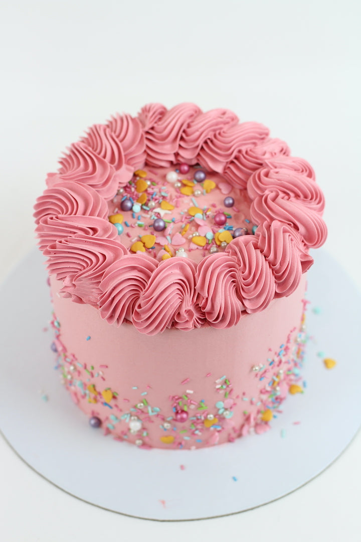 PASTEL CONFETTI ROSADO - Lolita Bakery