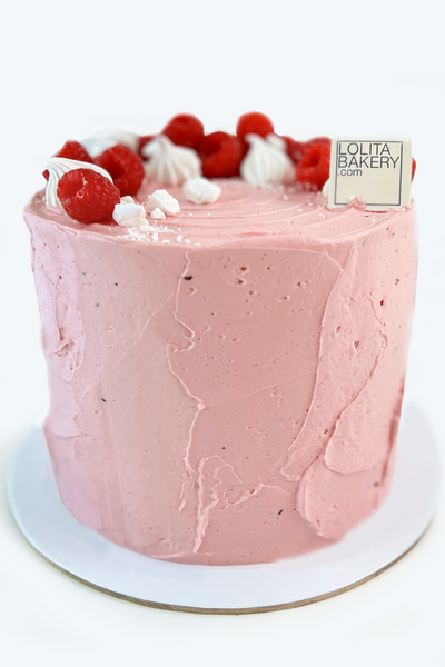 Raspberry and lemon cake Lolita Bakery