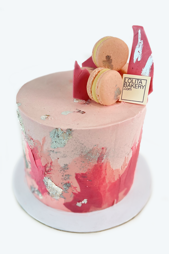PASTEL ACUARELA ROSADO - Lolita Bakery