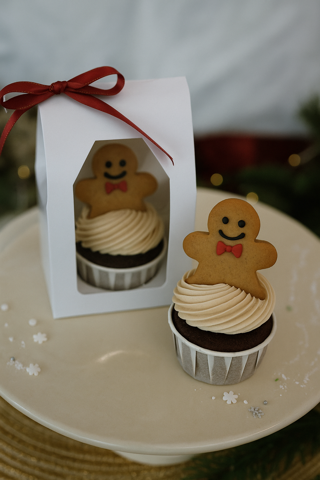 Cupcake Navideño Individual