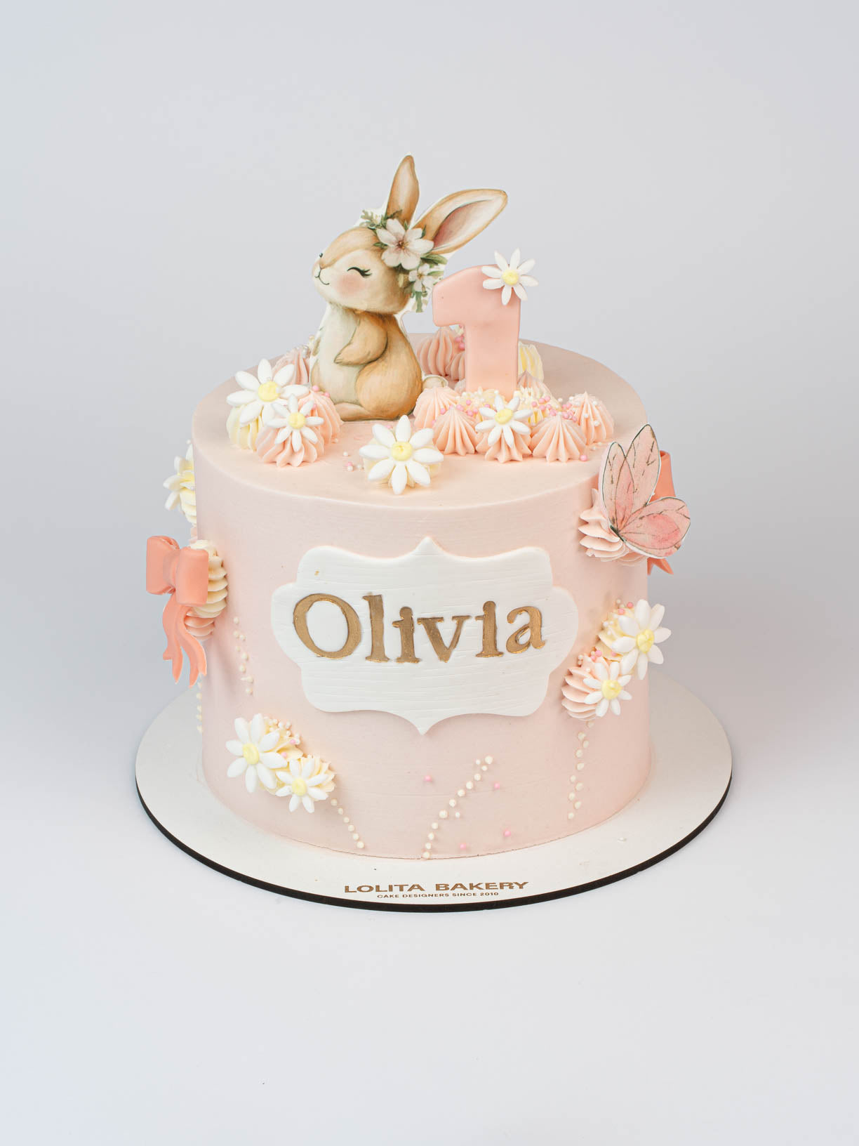 PASTEL Vegano Conejito primer año - Lolita Bakery