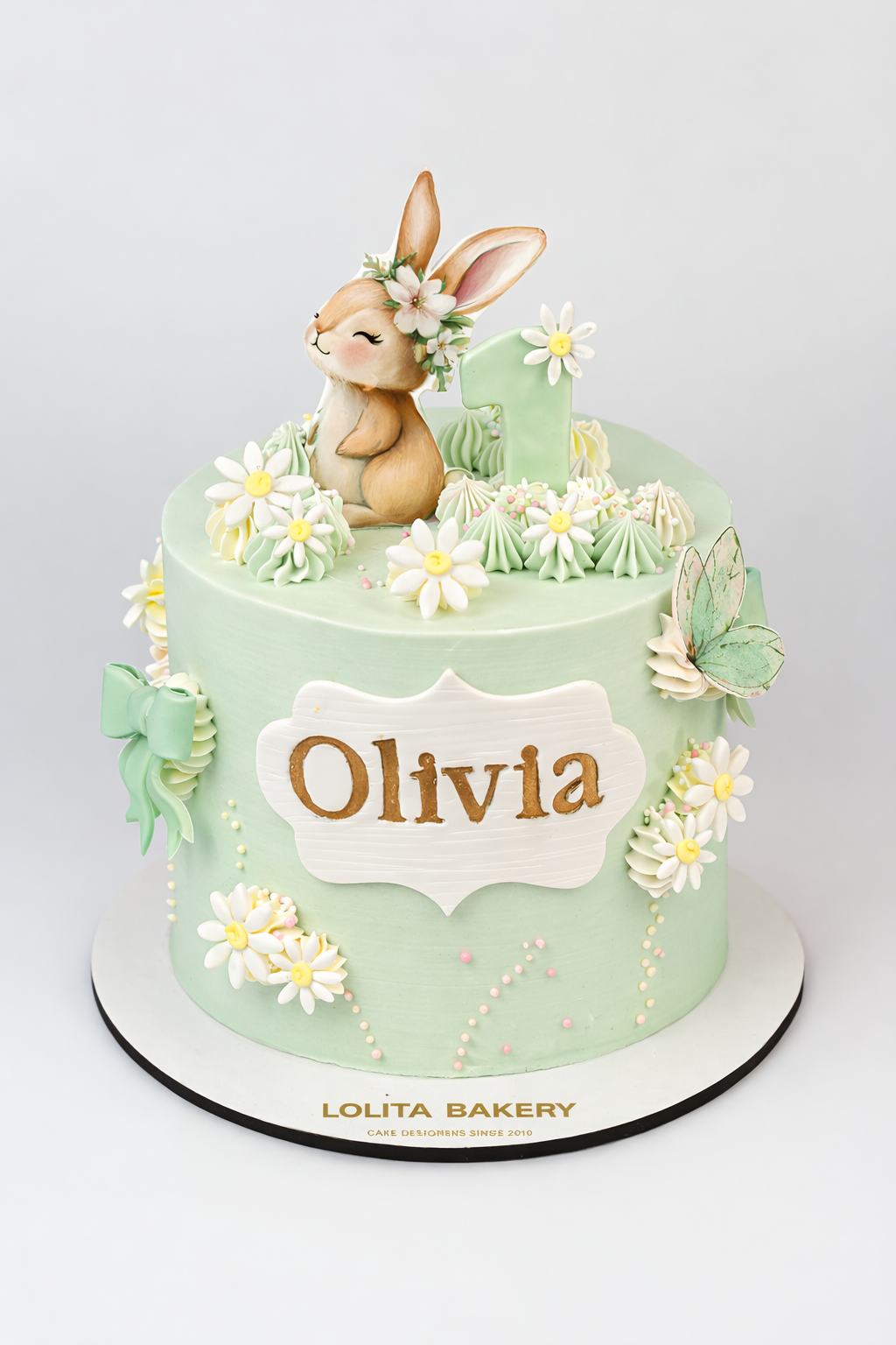 PASTEL Vegano Conejito primer año - Lolita Bakery