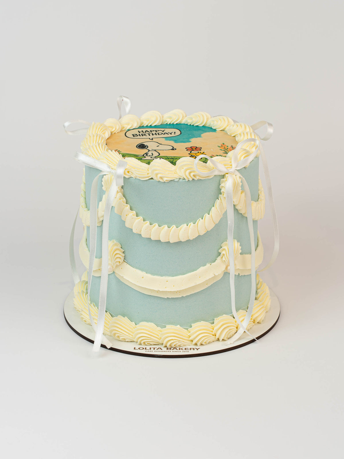 Pastel Vintage Personalizado con Imagen - Lolita Bakery