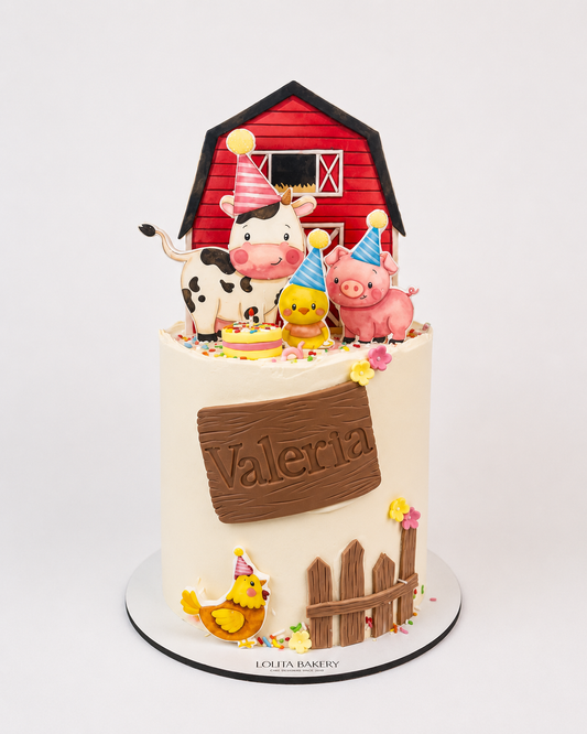 FARM PARTY CAKE