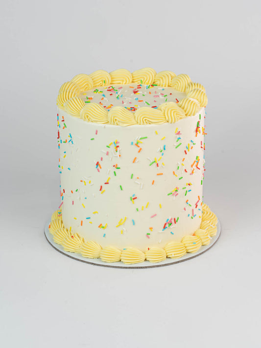 PASTEL CONFETI AMARILLO - Lolita Bakery