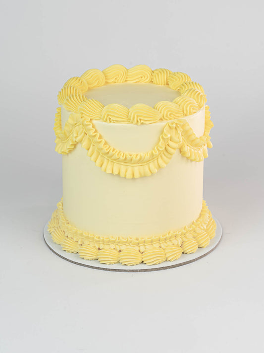 PASTEL VINTAGE COQUETTE AMARILLO - Lolita Bakery