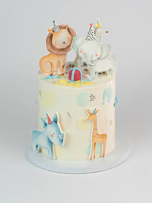 PASTEL ANIMALES DE FIESTA - Lolita Bakery