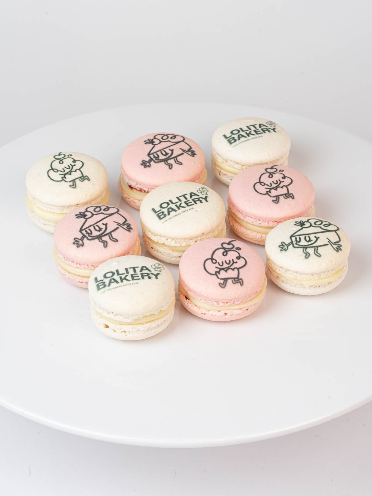Macarons personalizados con logo o imagen corporativa