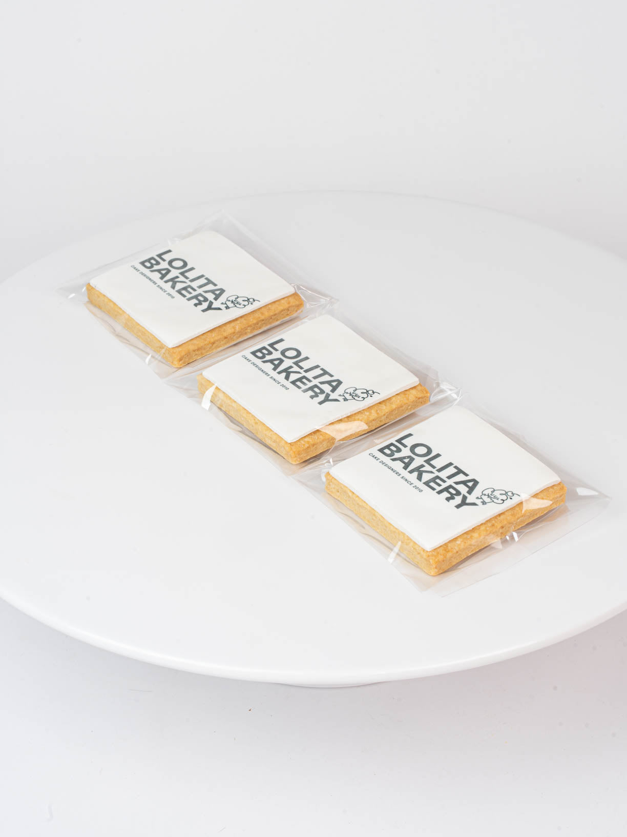 Pack de 12 galletas personalizadas con logo corporativo