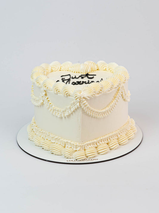 Pastel corazon vintage 1 color - Lolita Bakery