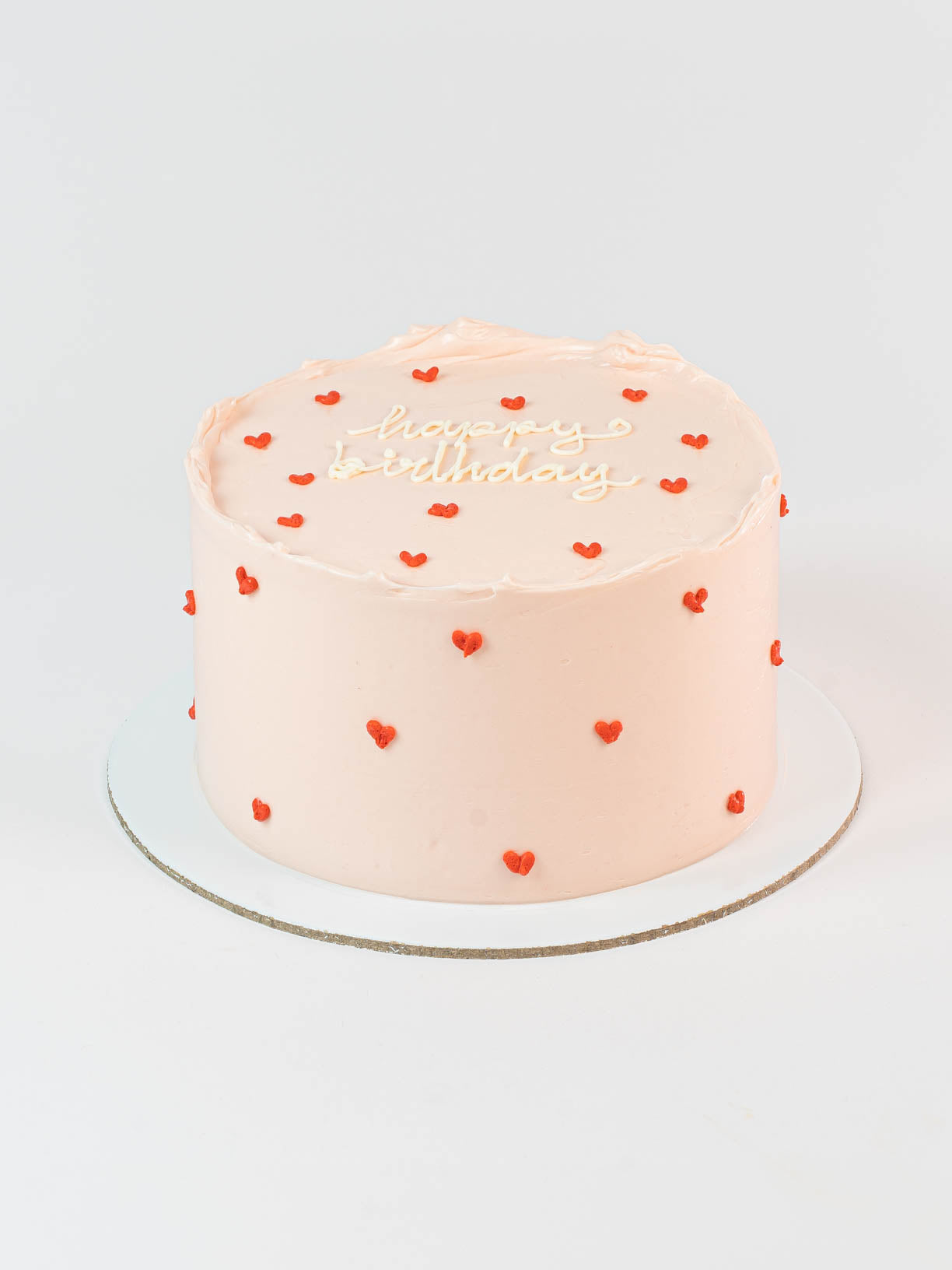 MINI PASTEL CORAZONES ROSA - Lolita Bakery