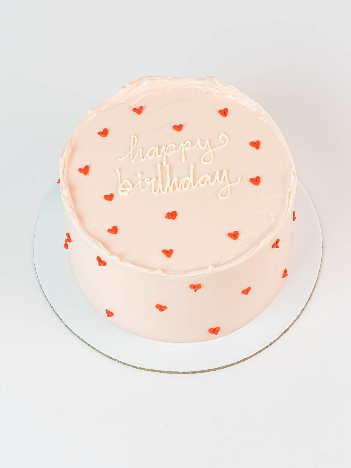 MINI PASTEL CORAZONES ROSA - Lolita Bakery