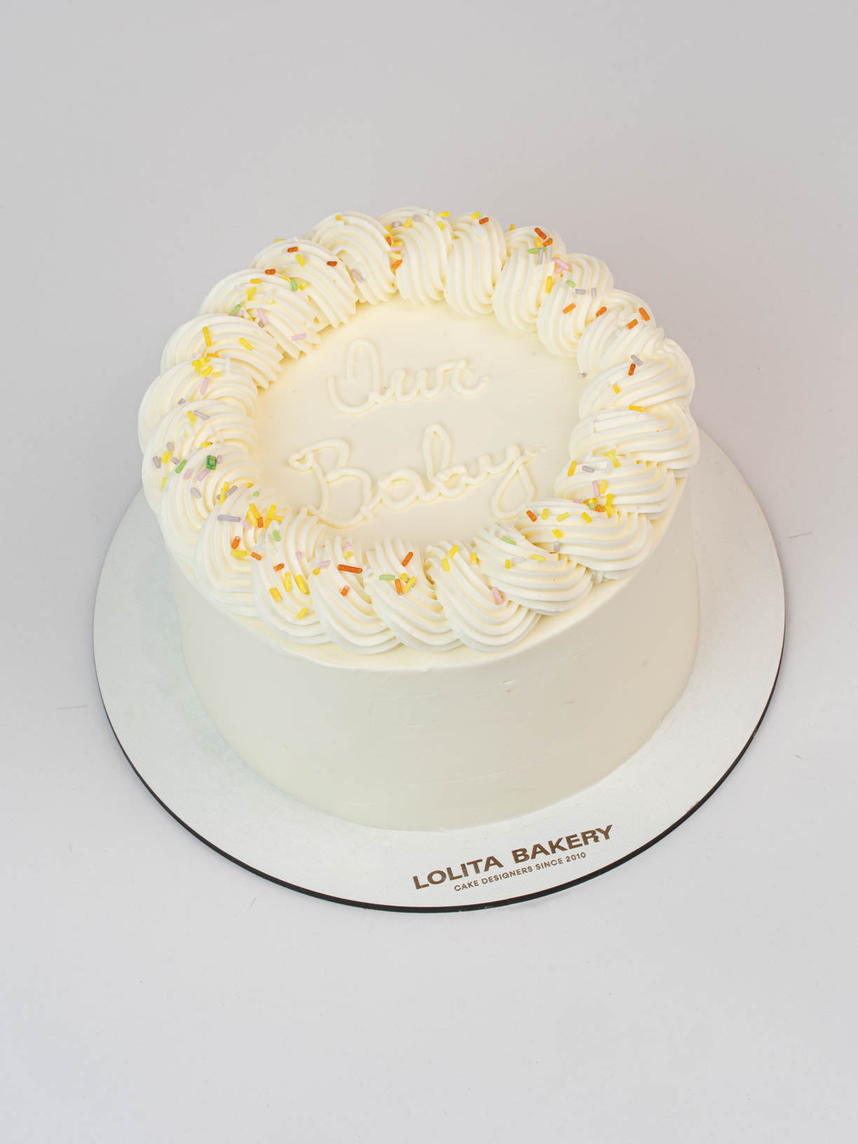 Mini pastel gender reveal