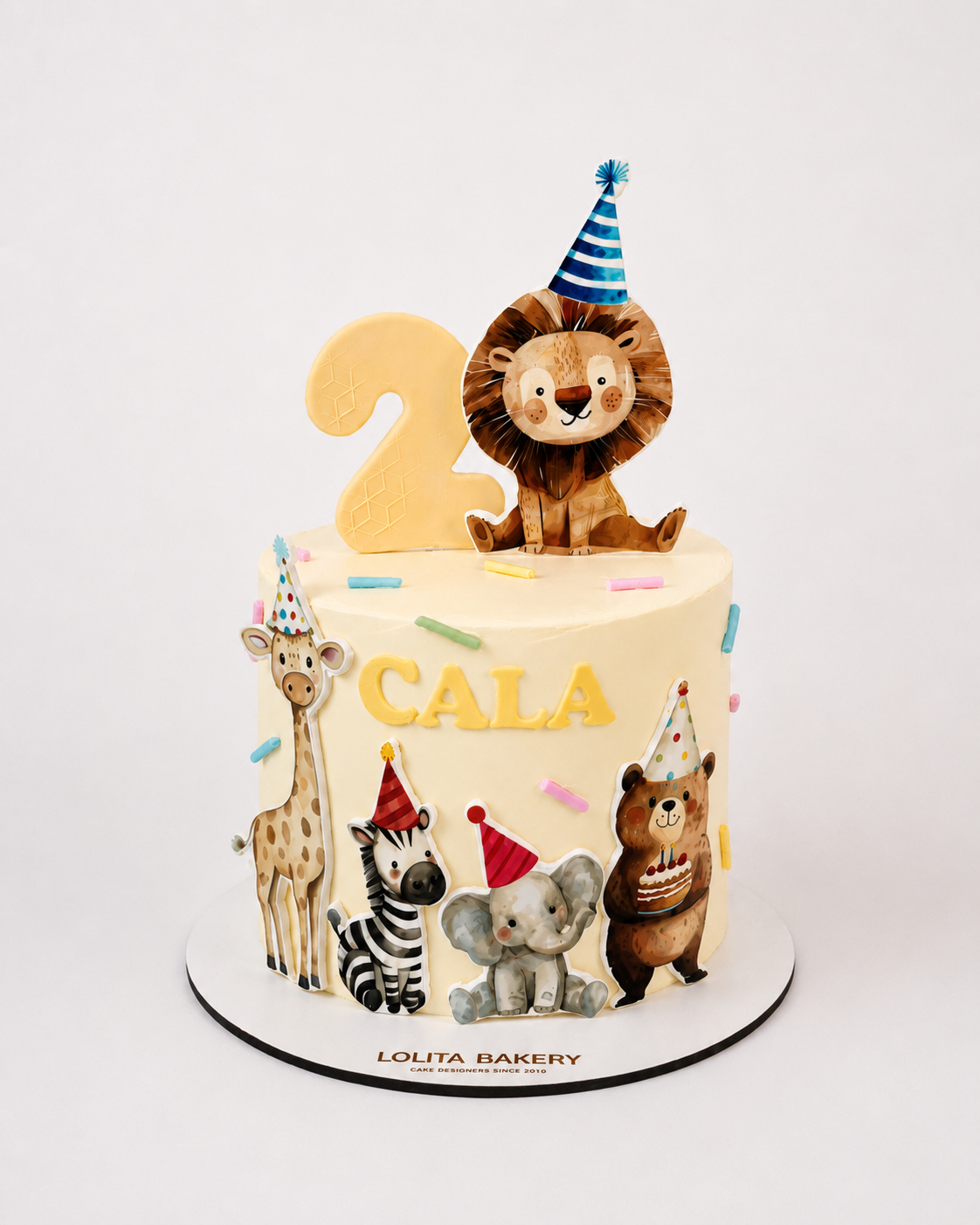 PARTY ANIMALS CAKE