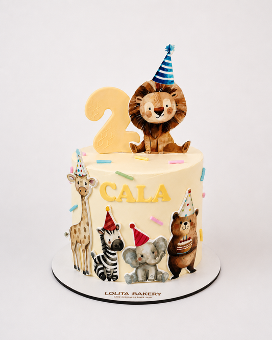 PARTY ANIMALS CAKE
