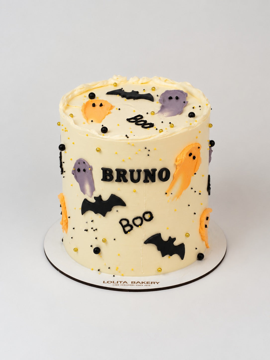 Pastel Vegano Boo! Halloween