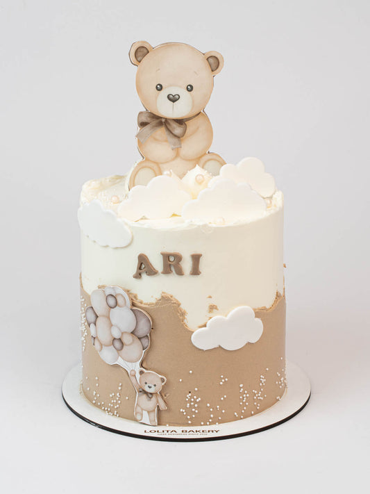 Pastel Osito Primer Cumpleaños