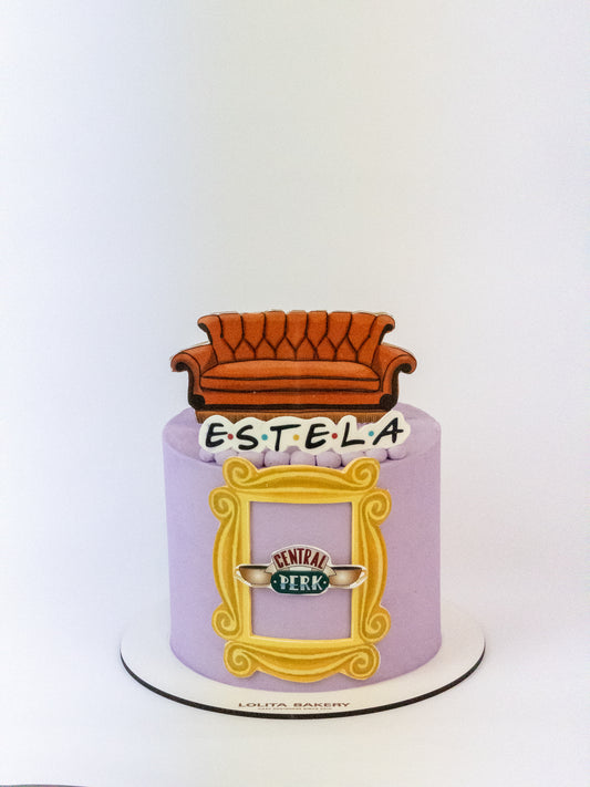 Pastel vegano Friends Personalizado - Lolita Bakery