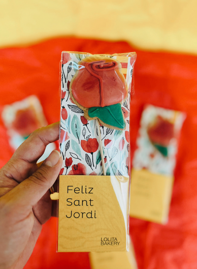 Galleta Rosa Sant Jordi - Lolita Bakery