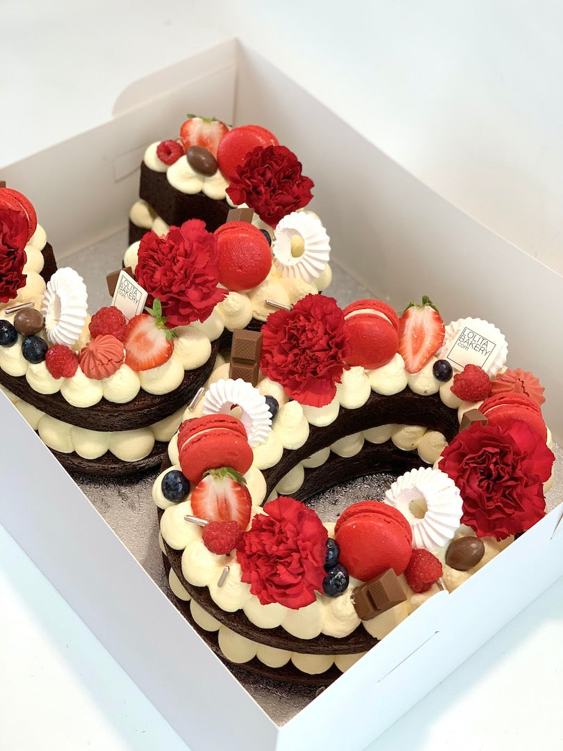 PASTEL NÚMERO (2 unidades) - Lolita Bakery