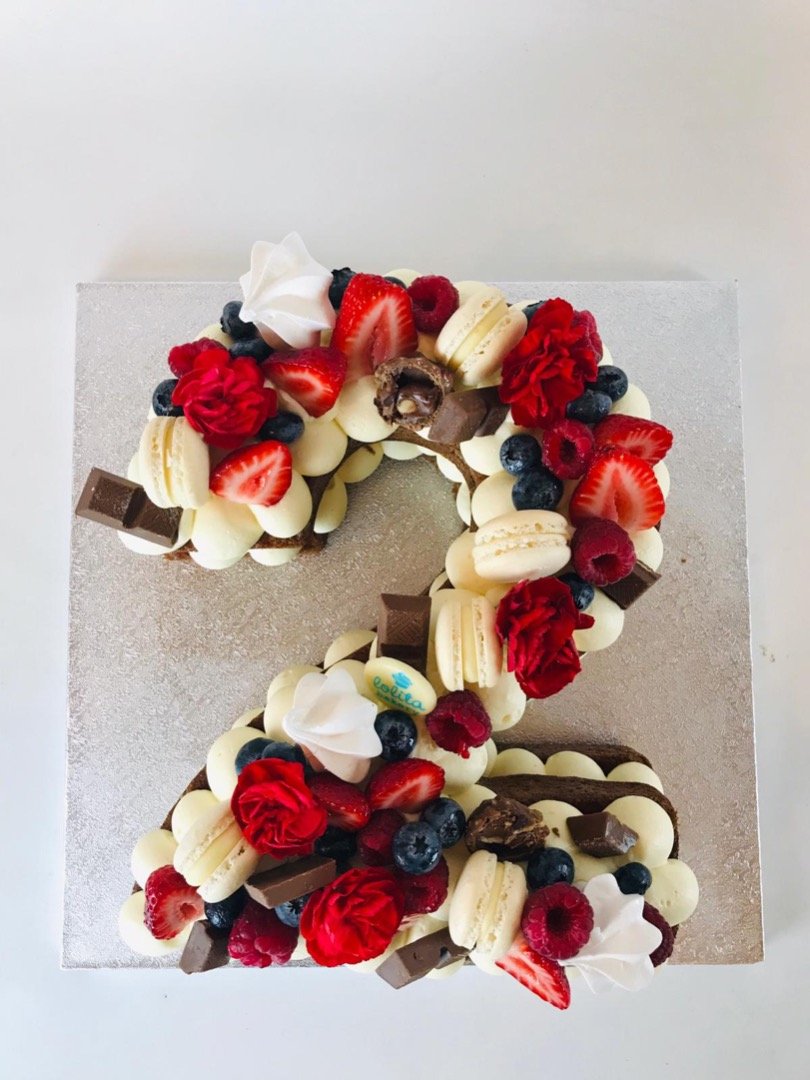 PASTEL NÚMERO (1 unidad) - Lolita Bakery