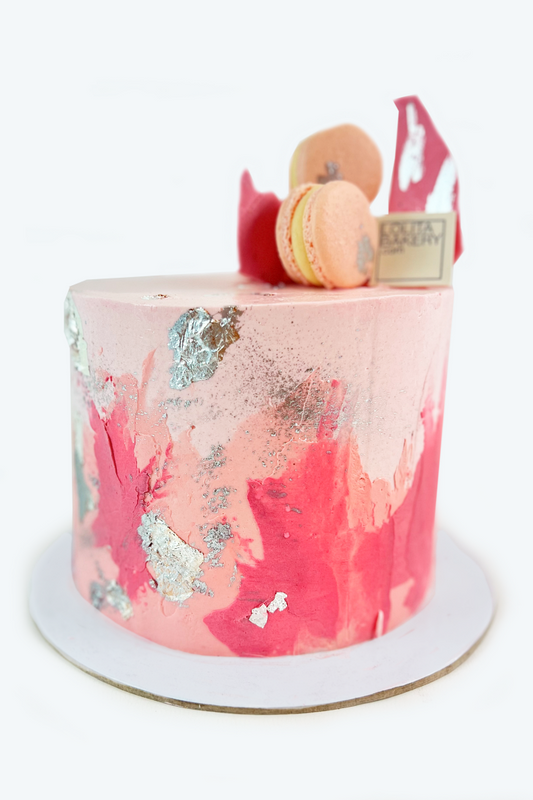 PASTEL ACUARELA ROSADO - Lolita Bakery